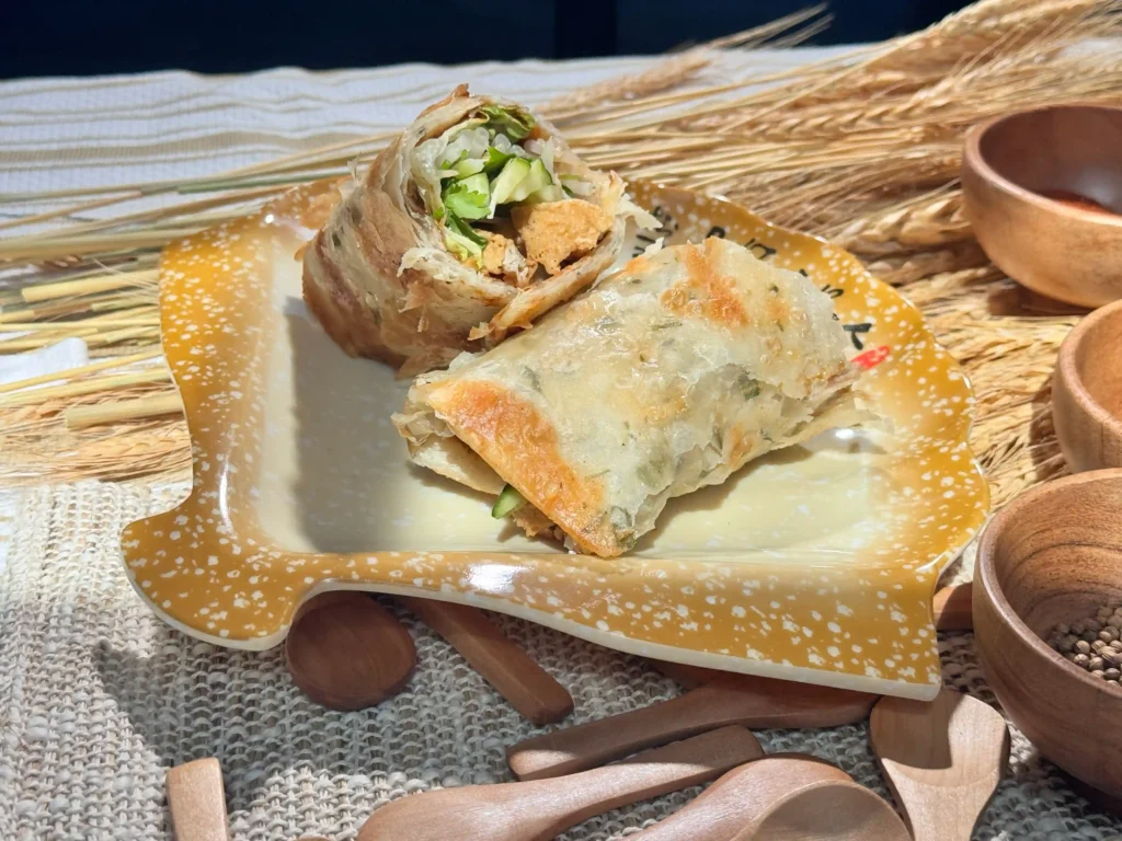 tofu pancake roll